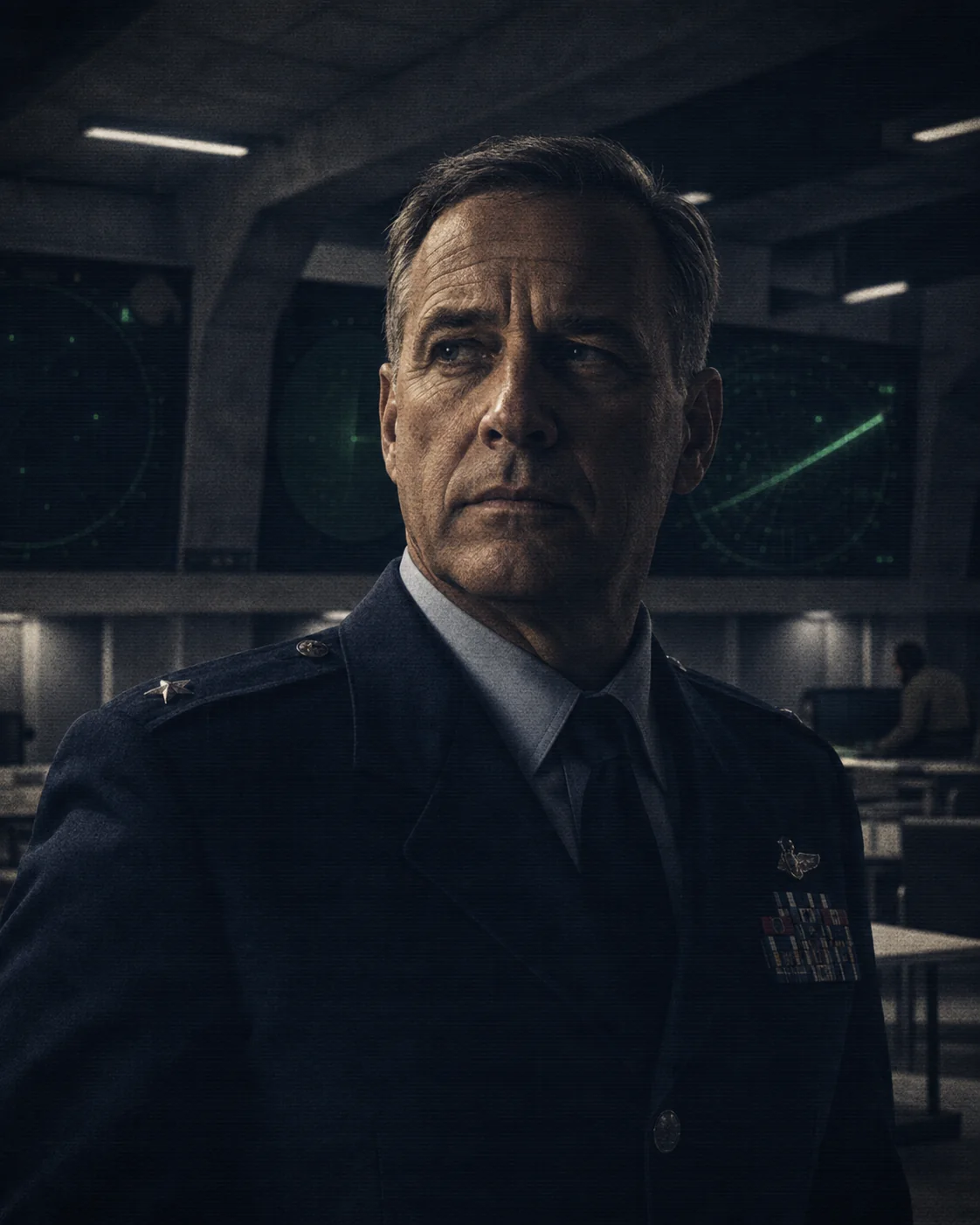 Generated editorial portrait of Colonel Richard Mercer