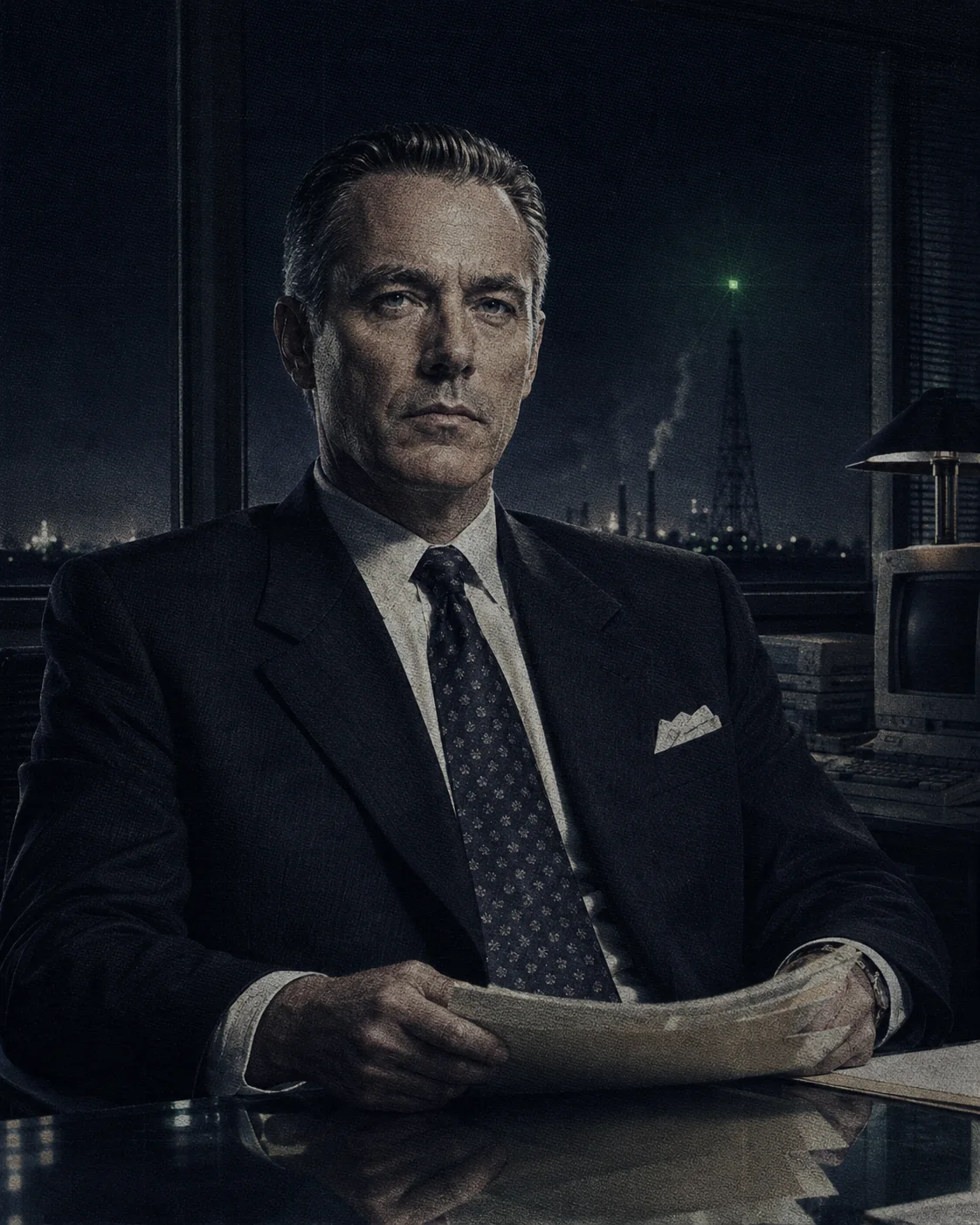 Generated editorial portrait of Victor Kane